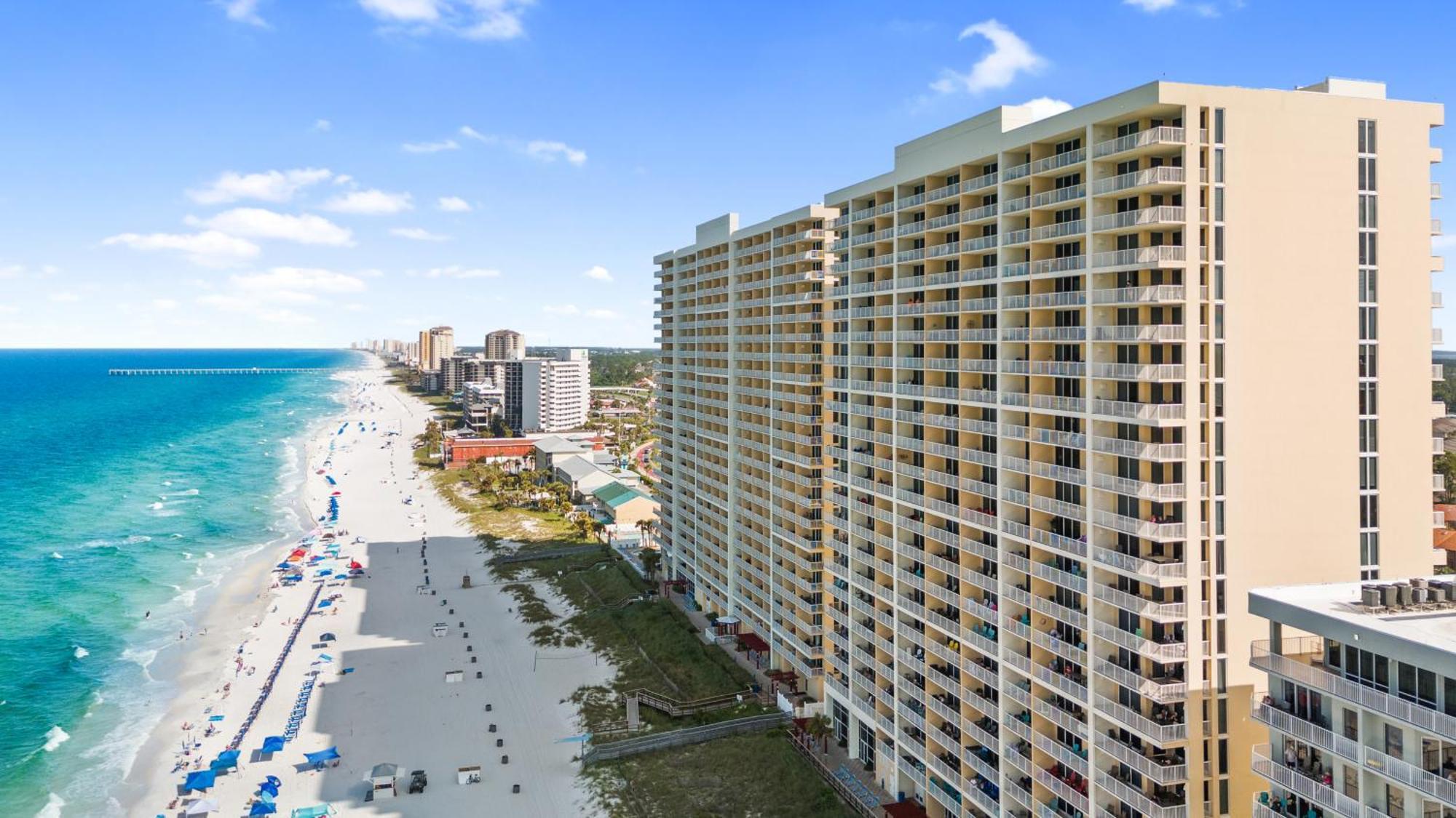 Majestic Beach Towers Resort By Panhandle Getaways Panama City Beach Exteriör bild